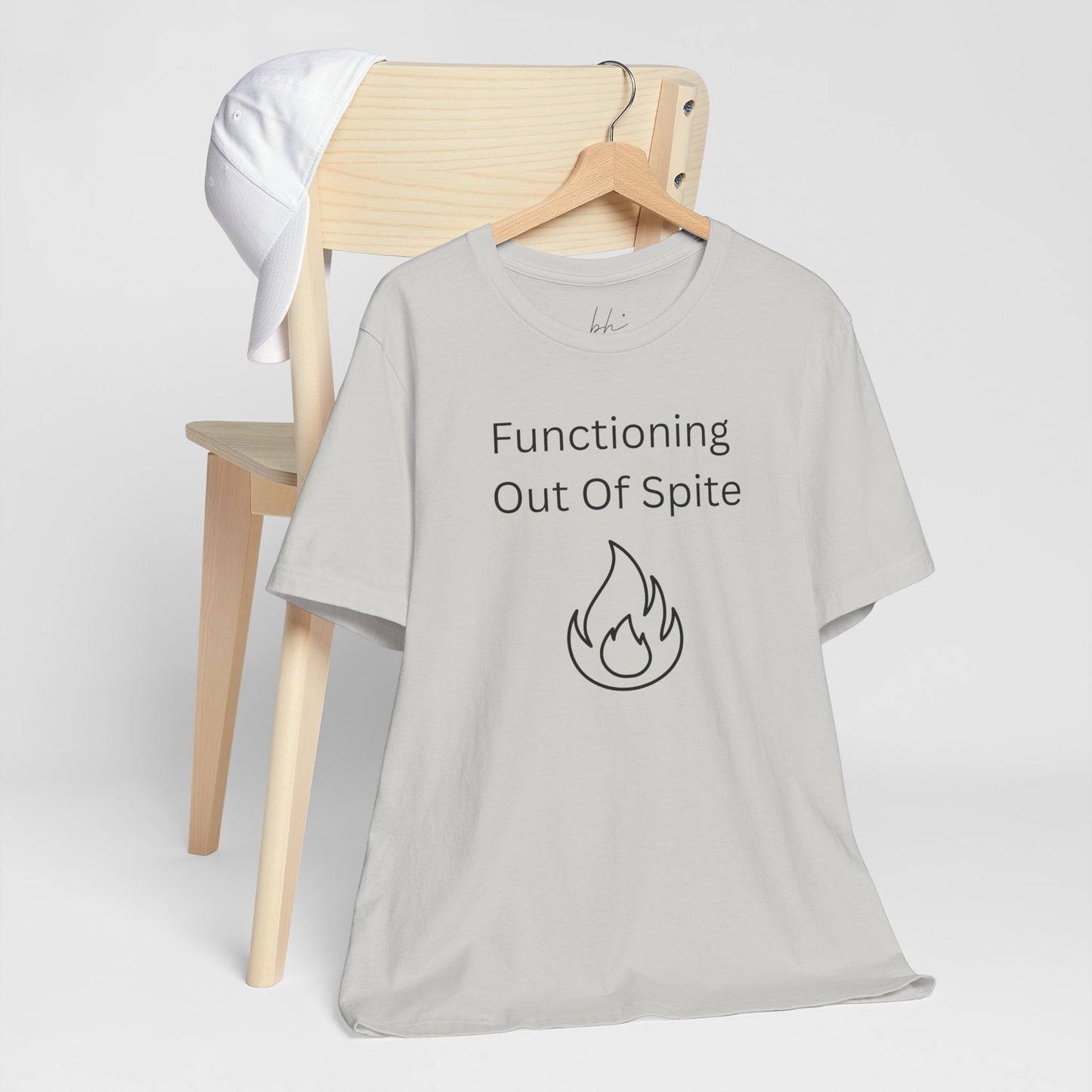 "Functioning Out of Spite" Unisex T-Shirt — Motivational Graphic Tee