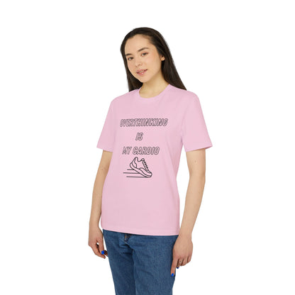 Overthinking Is My Cardio T-Shirt — Funny Creator Tee for Thinkers & Creatives