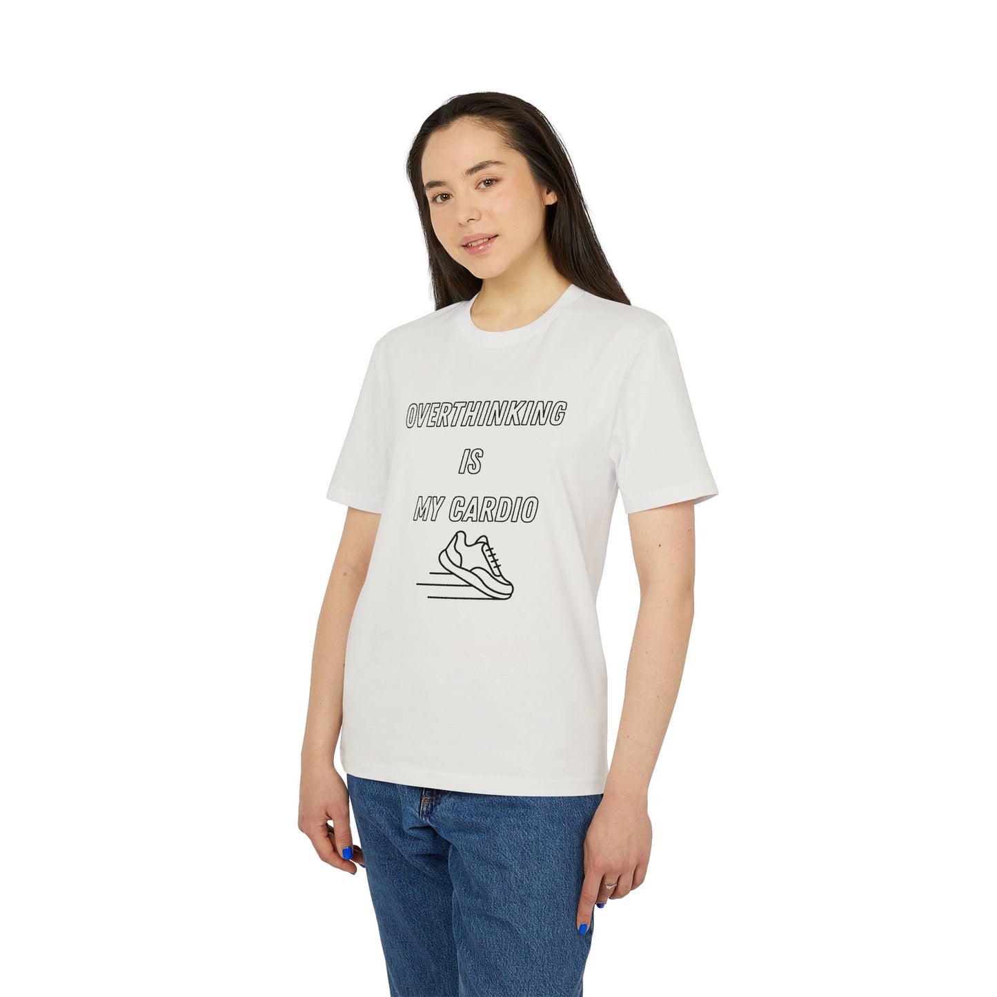 Overthinking Is My Cardio T-Shirt — Funny Creator Tee for Thinkers & Creatives