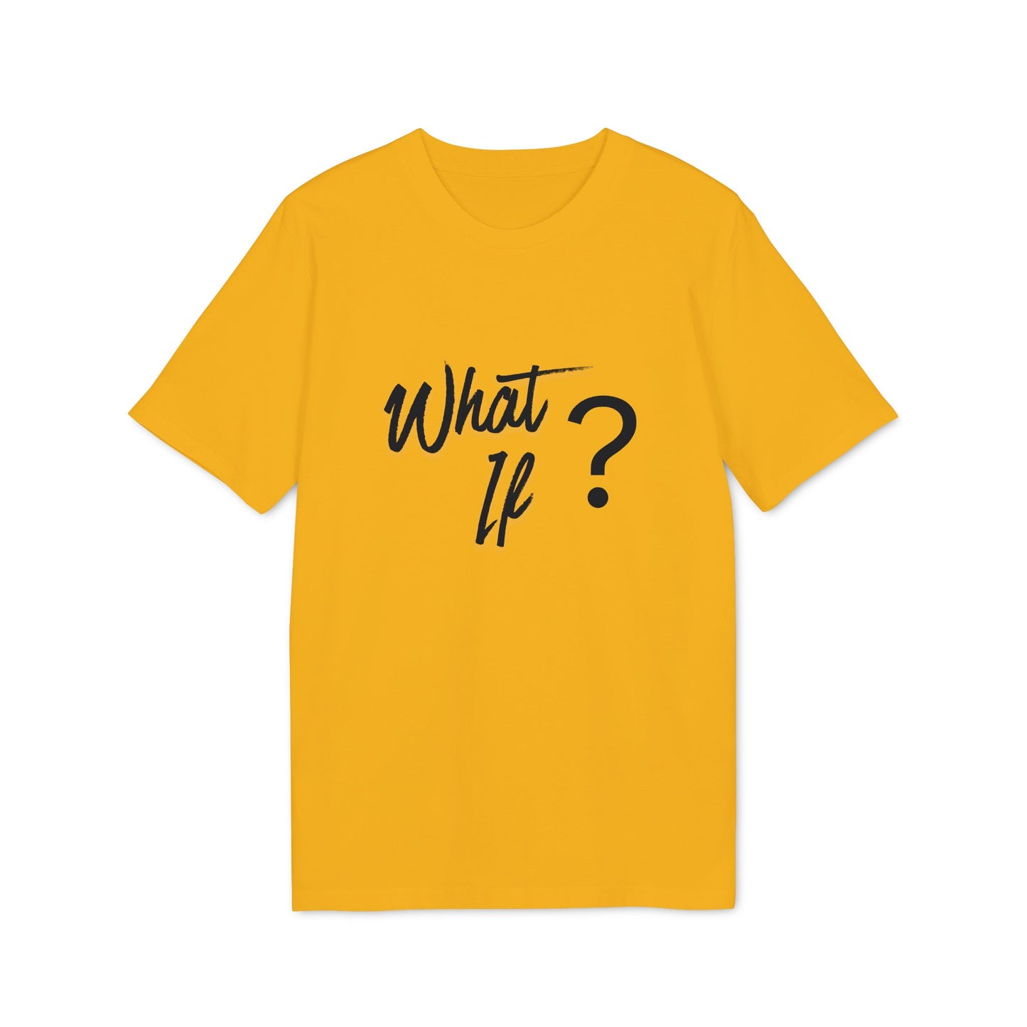 What if T-Shirt — Thoughtful Minimalist Graphic Tee
