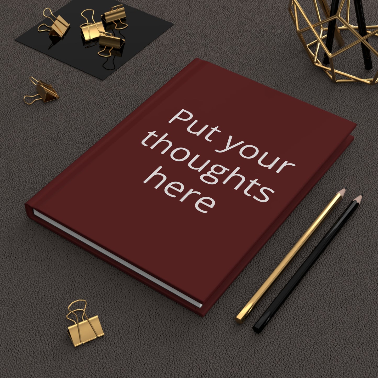 Hardcover Journal — Matte Hardcover Journal