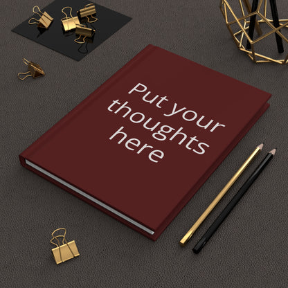 Hardcover Journal — Matte Hardcover Journal