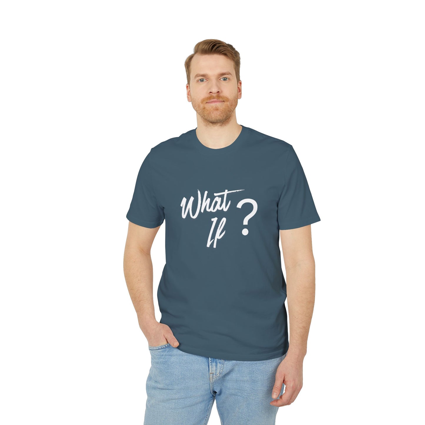 What if T-Shirt — Thoughtful Minimalist Graphic Tee