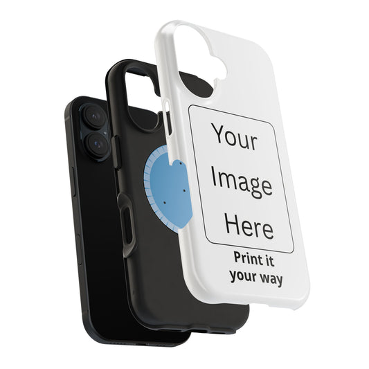 Custom Magnetic Impact-Resistant Phone Case — Personalized Image Print