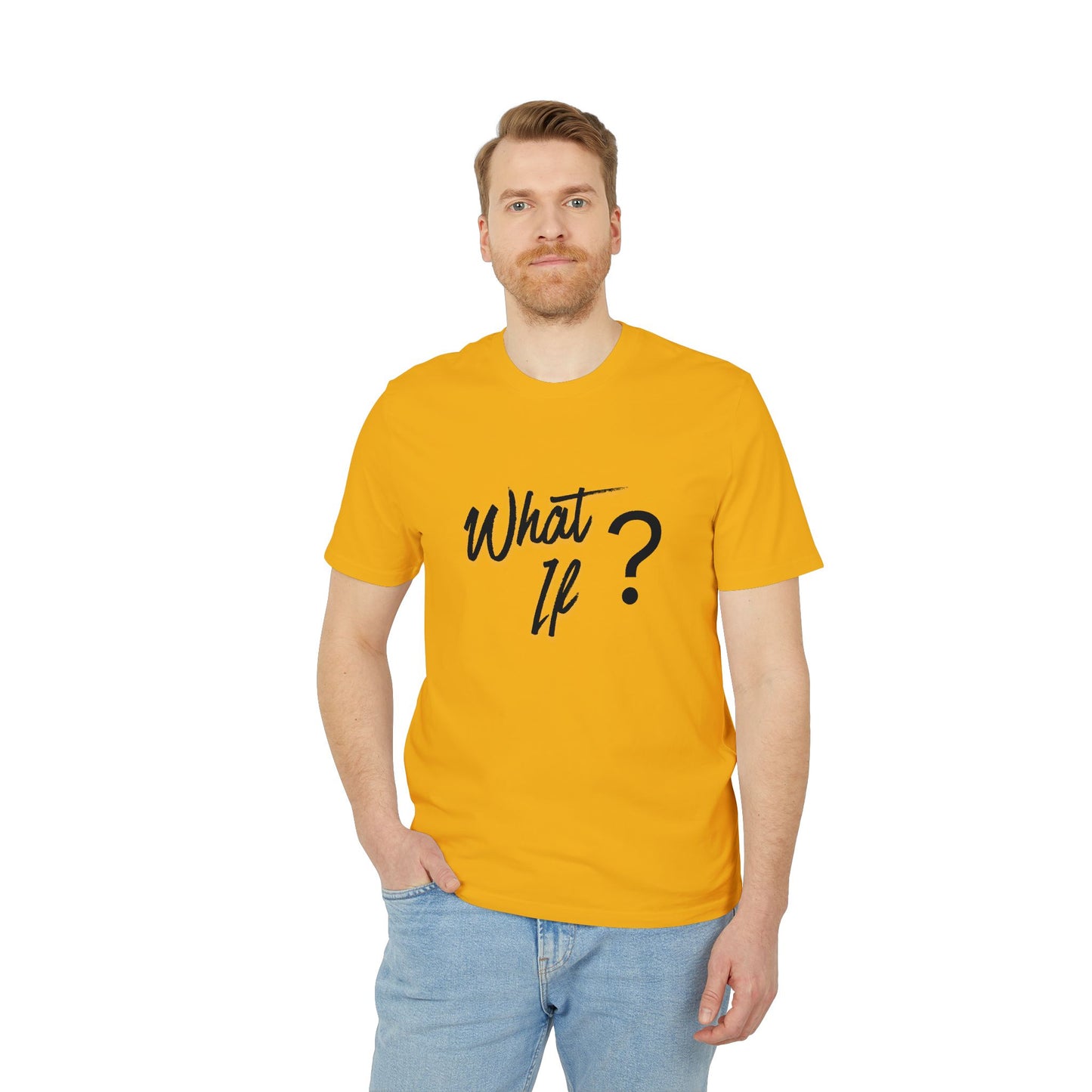 What if T-Shirt — Thoughtful Minimalist Graphic Tee