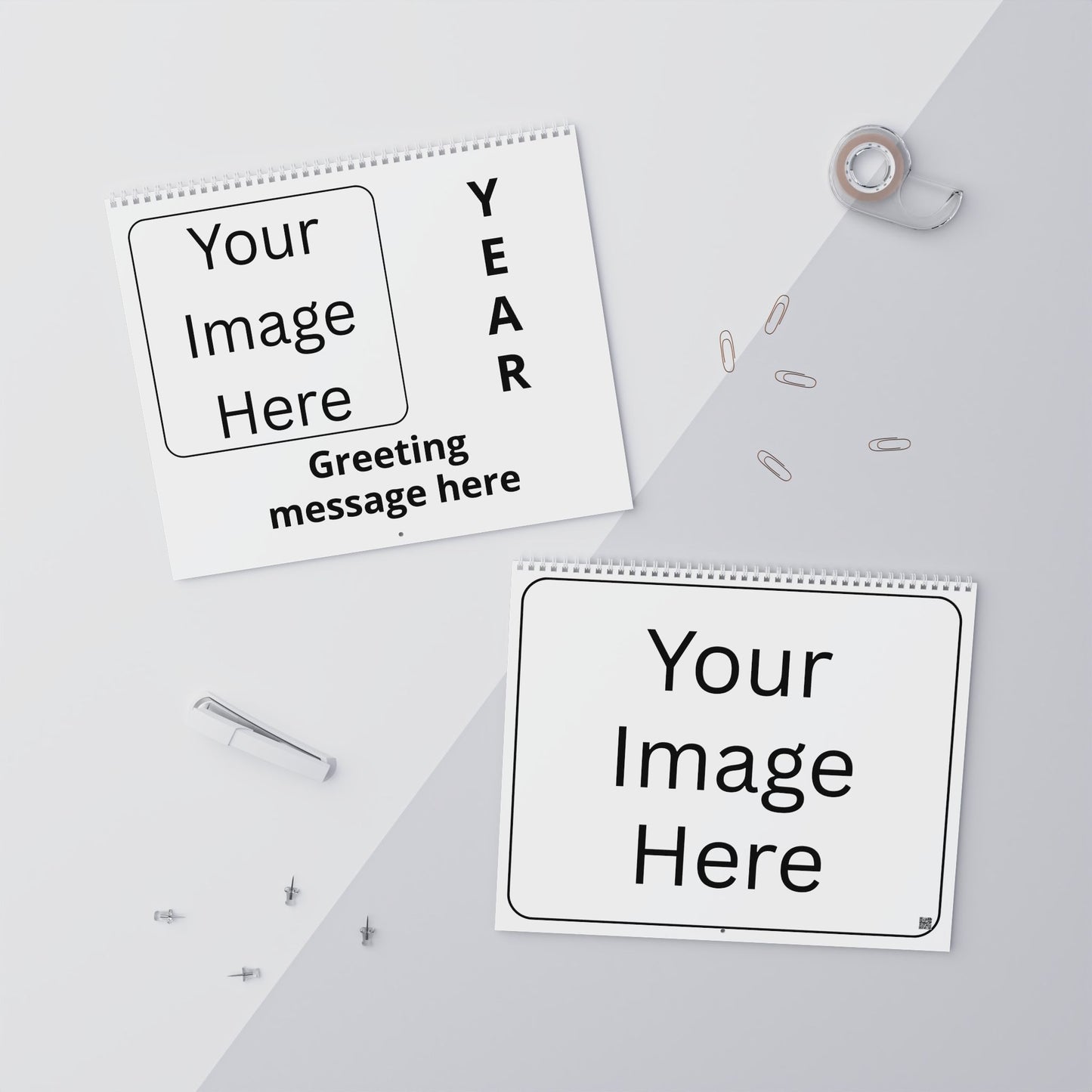 Custom Photo Wall Calendar — Personalized 12‑Month Photo Calendar (Your Image Here)