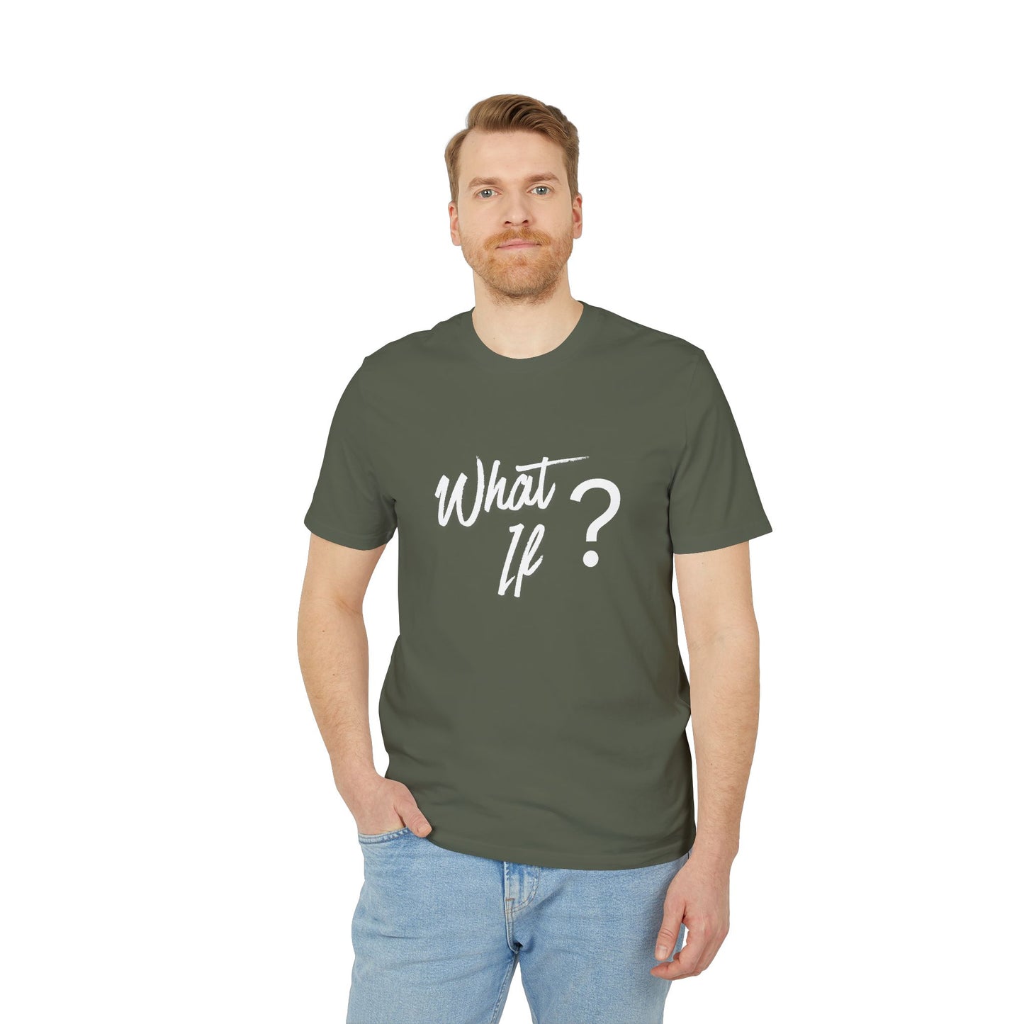 What if T-Shirt — Thoughtful Minimalist Graphic Tee